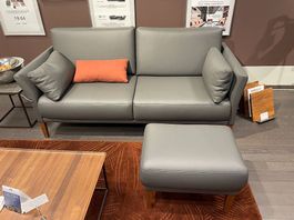 ROLF BENZ Cara Sofa mit Hocker