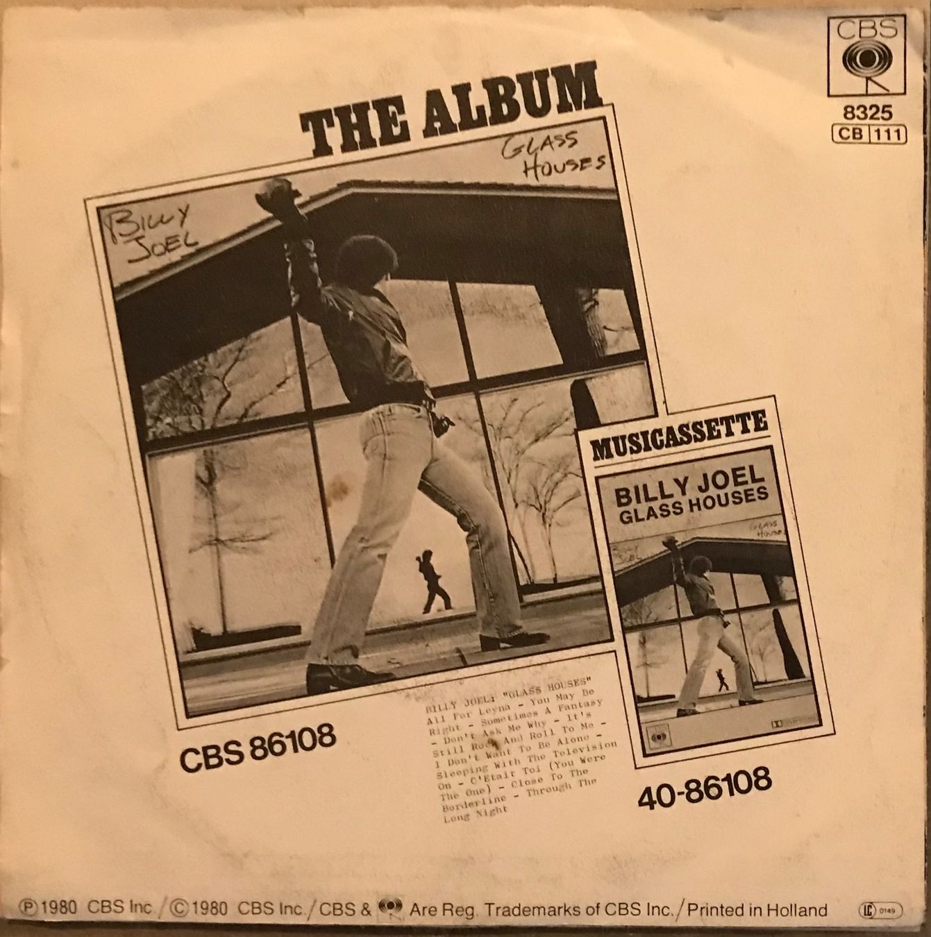 Schallplatten: BILLY JOEL - ALL FOR LEYNA – Gebraucht aus Bussigny von vinyl-pas-cher 1