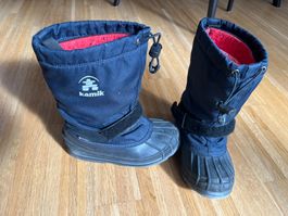 Kamik Winterstiefel blau, Größe 13 (ca 31)