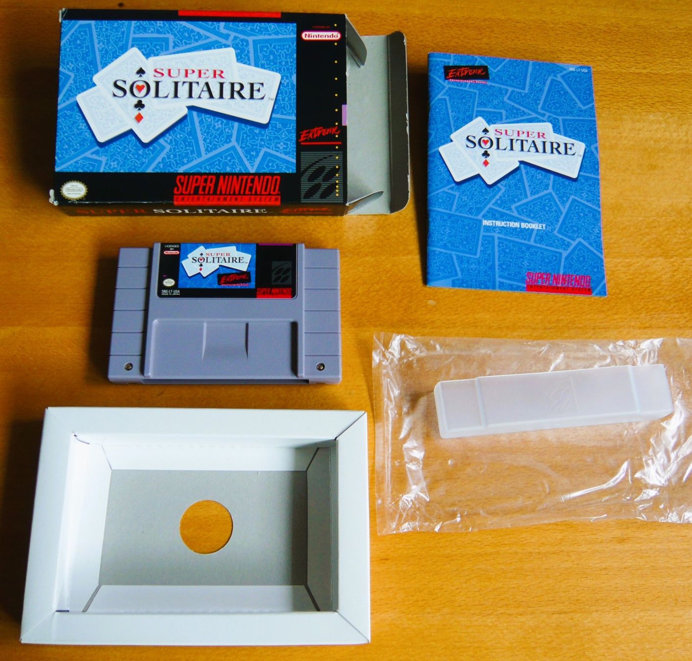 Nintendo Spiele: SNES: Super solitaire – Gebraucht aus Onex von Jaguar1986 1