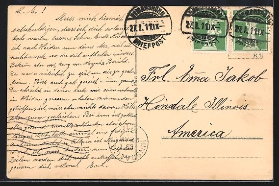 Cartes postales: Romanshorn, Teilansicht mit Evangelische – D'occasion à Berlin par bartko-reher 1