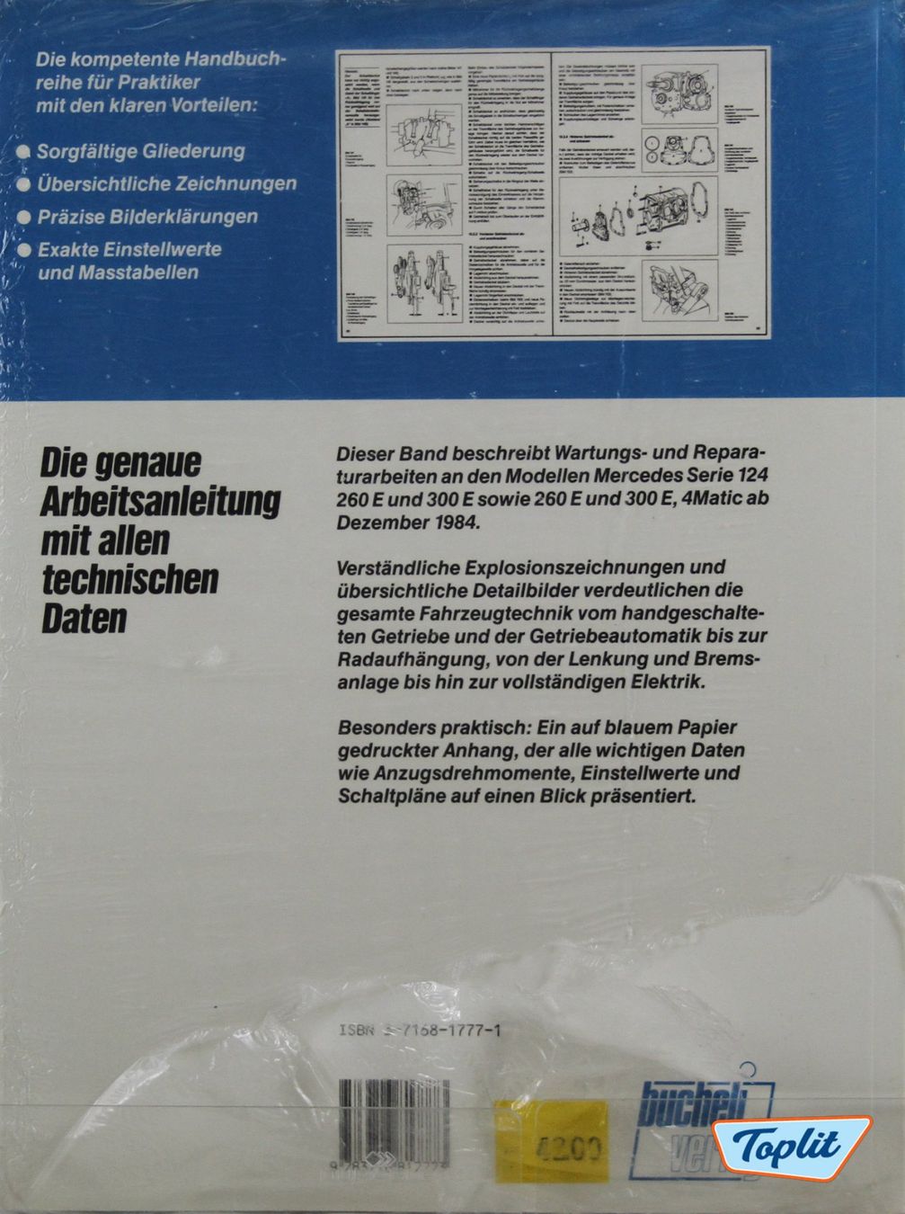 Reparaturanleitung Mercedes Benz 200-320 E-Klasse W124