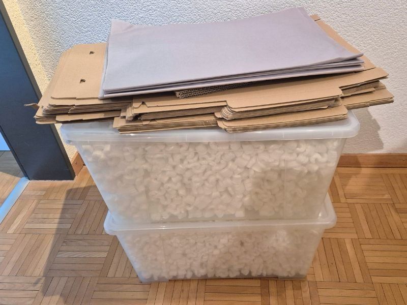 Materiale di riempimento: Verpackungsmaterial-Set - neu und ungebraucht – Nuovo (secondo la descrizione) da Winterthur venduto da jollys01