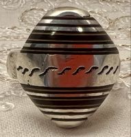 Belle Bague Dôme Touareg Argent 925 Unique Artisanale