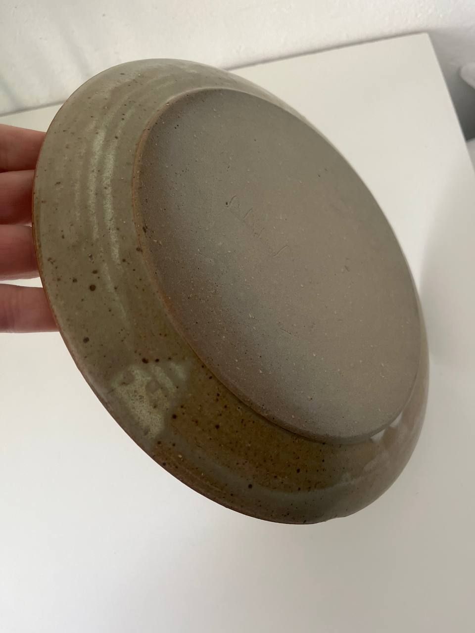 Teller: Vintage Studio-Keramik Teller, handsigniert 24 cm. 1960 – Gebraucht aus Möhlin von mik_h72m 4