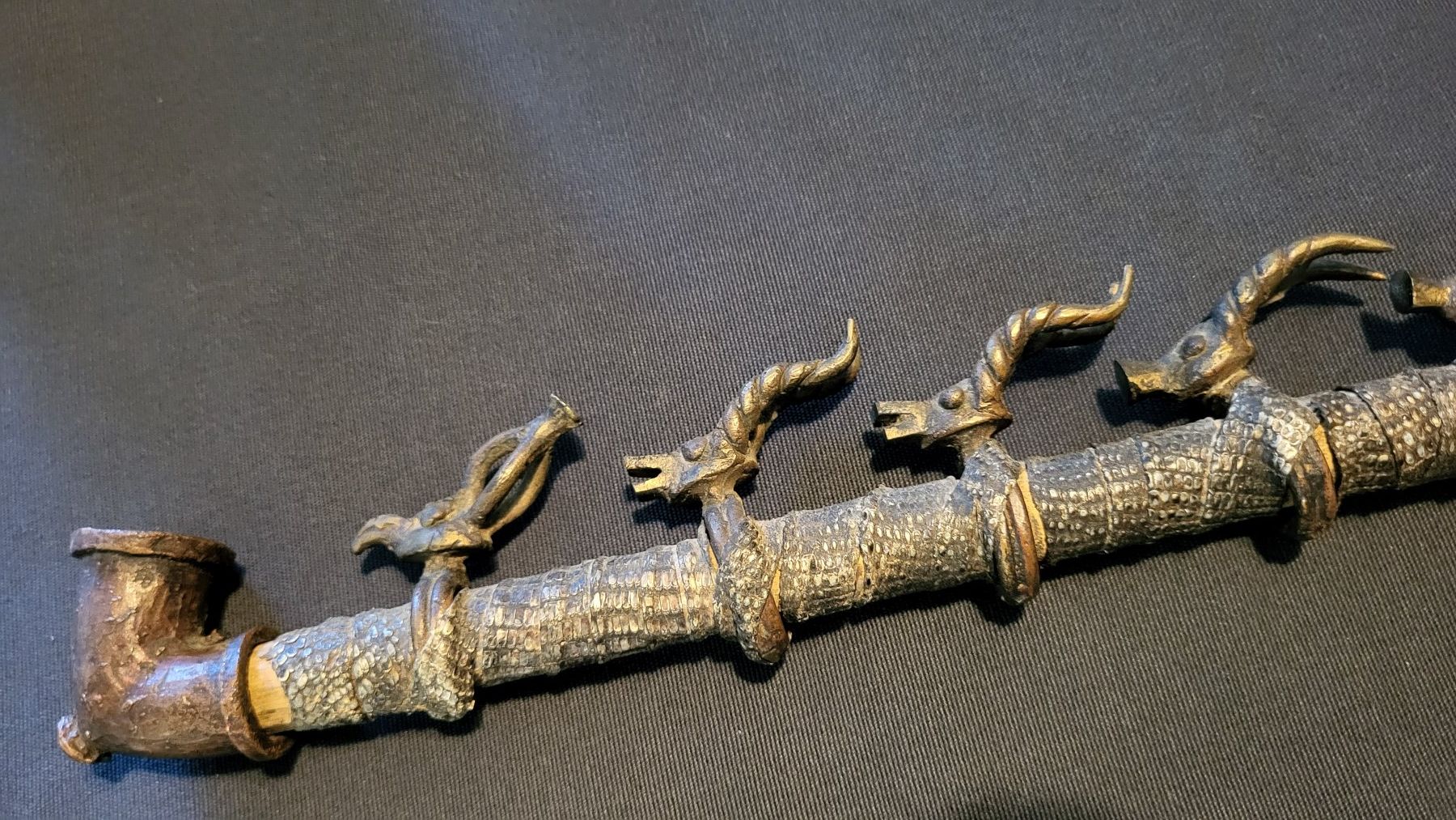 Tabakpfeifen & Zubehör: Afrikanische Bronze-Pfeife – Gebraucht aus Basel von spinne02 3