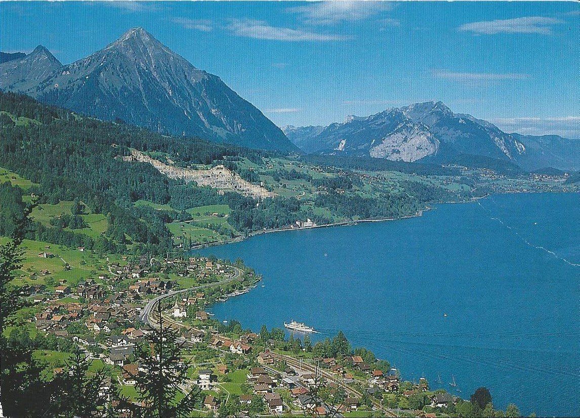 Cartoline postali: Leissigen am Thunersee BE – Usato da Rothrist venduto da Stranglehold