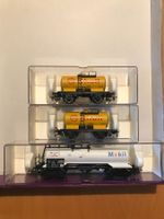 3x Electrotren RN/RENFE Kesselwagen SHELL & MOBIL