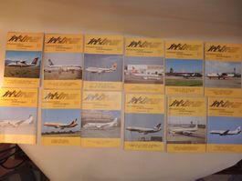 12 Stück jetstream 1988 Aero Revue Magazin Luftfahrt Flug