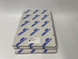 3x LABELident Etiketten orange 105 x 74 mm