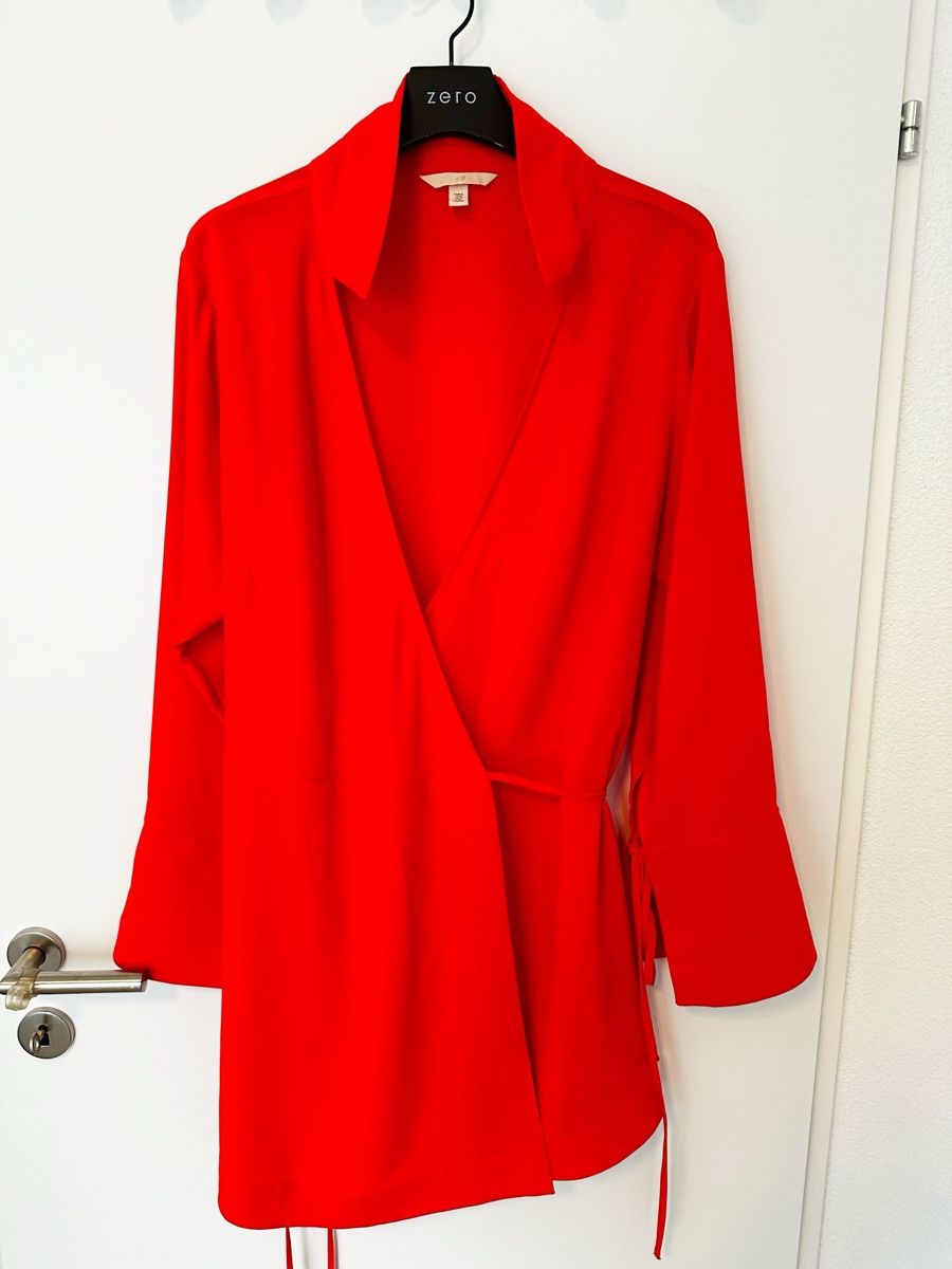 H&M Vestiti: Rotes Wickelkleid Grösse M – Nuovo (secondo la descrizione) da Eglisau venduto da Brewster1