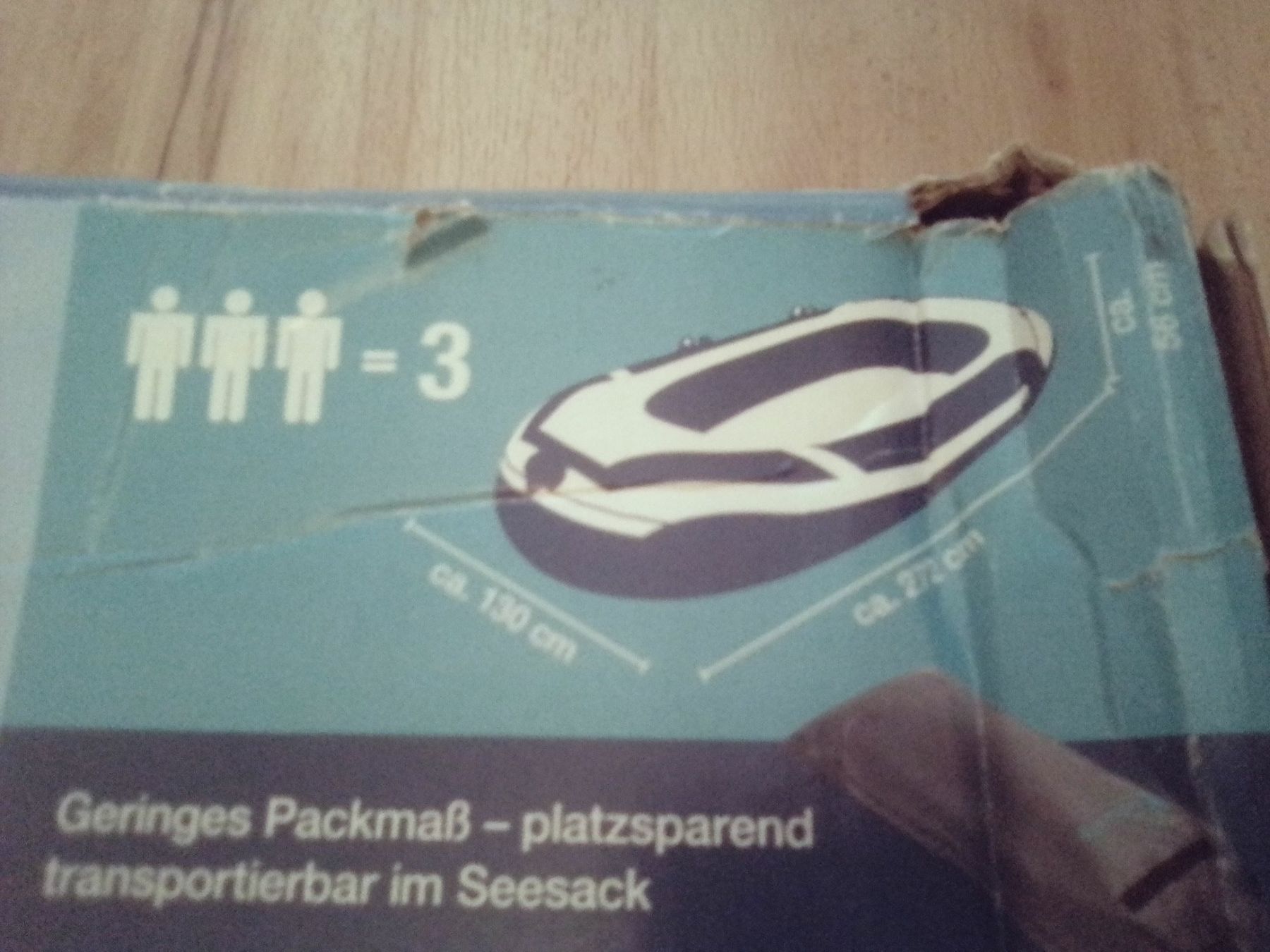 Barche: Schlauchboot (Crivit), (3 Pers.), NEU – Nuovo e nell'imballaggio originale da Oftringen venduto da mwi_kv82 2
