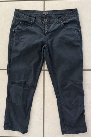 NILE Capri Hose Sommer Gr. S+ Dunkelblau 👖🌍