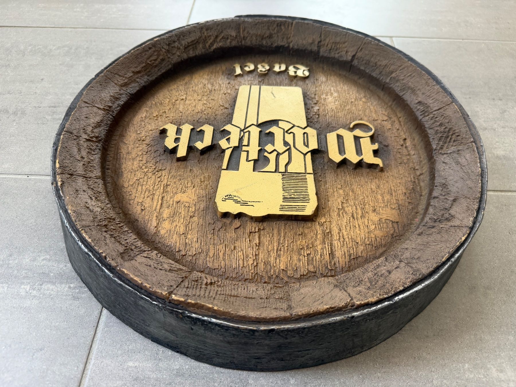 Alle Dekorationen: ORIGINAL WARTECK BIER FASSFRONT VINTAGE DEKORATION – Gebraucht aus Remigen von Reto1318 3