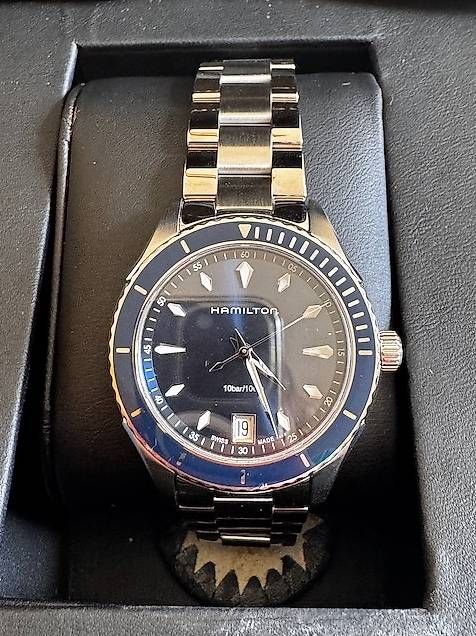 Hamilton Orologi: Hamilton Jazzmaster Seaview – Nuovo e nell'imballaggio originale da Buochs venduto da Tschewy