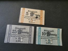 Dt. Reich, Graetz - Notgeldscheine