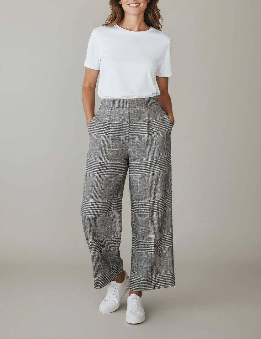 Hosen: H&M Hose kariert Gr. 42 – Gebraucht aus Bottmingen von ana_5hrv