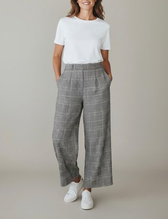 H&M Hose kariert Gr. 42