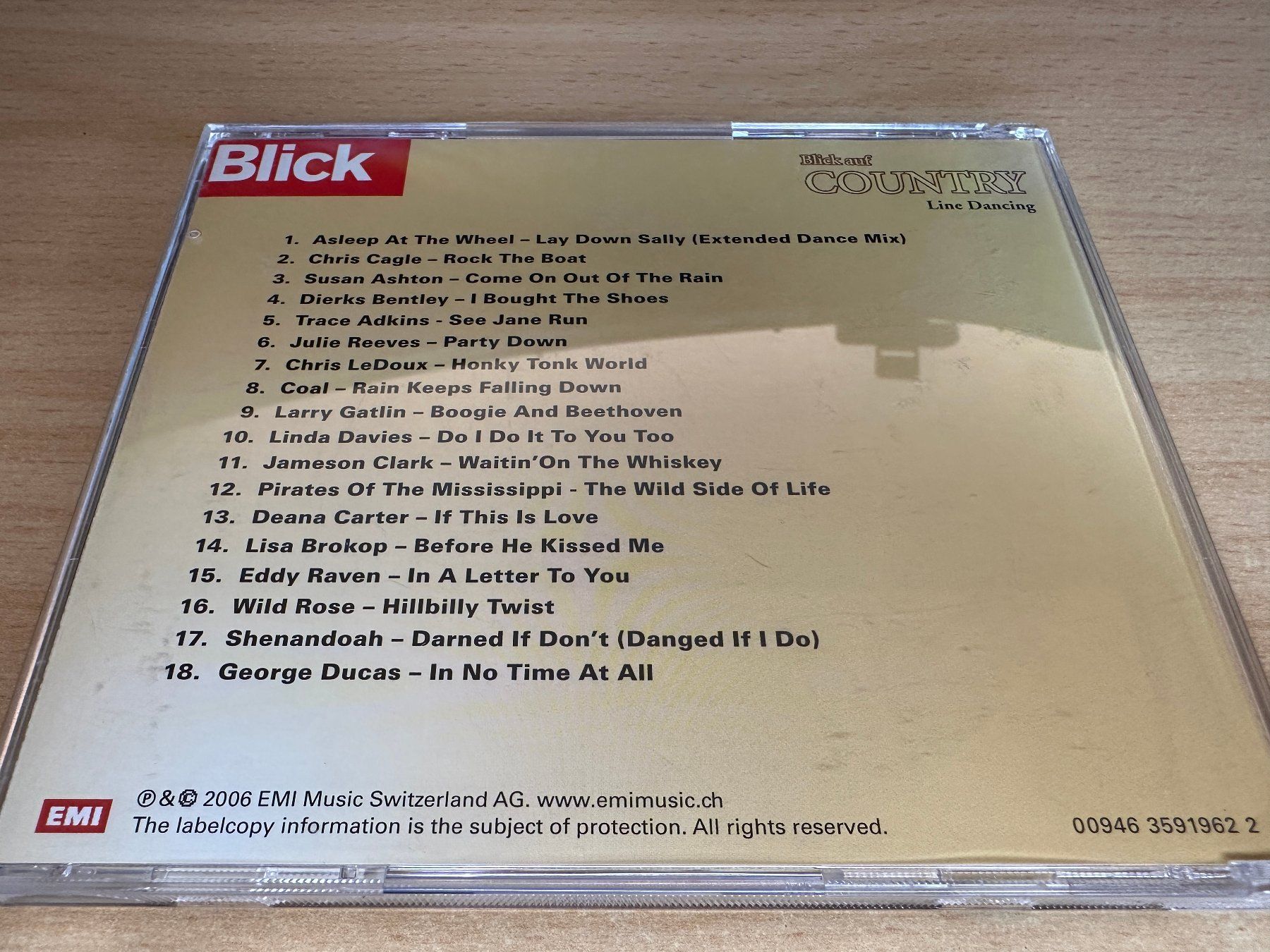 CDs: Various – Blick Auf Country - Line Dancing – Gebraucht aus Rikon im Tösstal von Alpenmutz 1