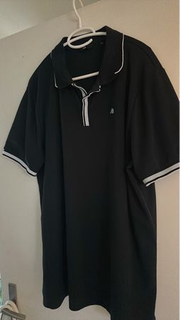 Polohemd schwarz Grösse XL 