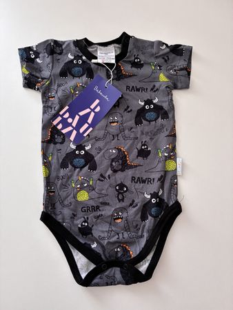Kurzarmbody von Babauba Grösse 74 neu