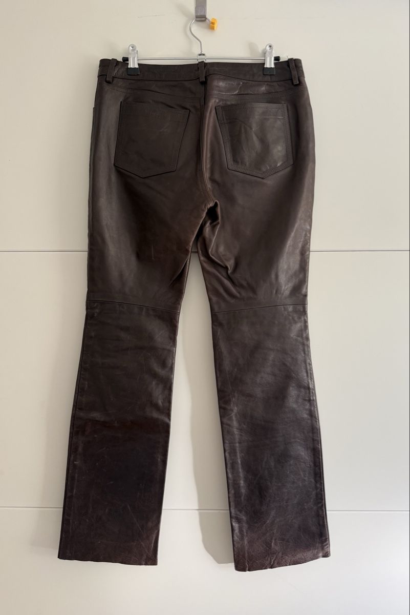 Pantaloni: Leder Hose braun – Usato da Zurich venduto da Alinecnicolet 3