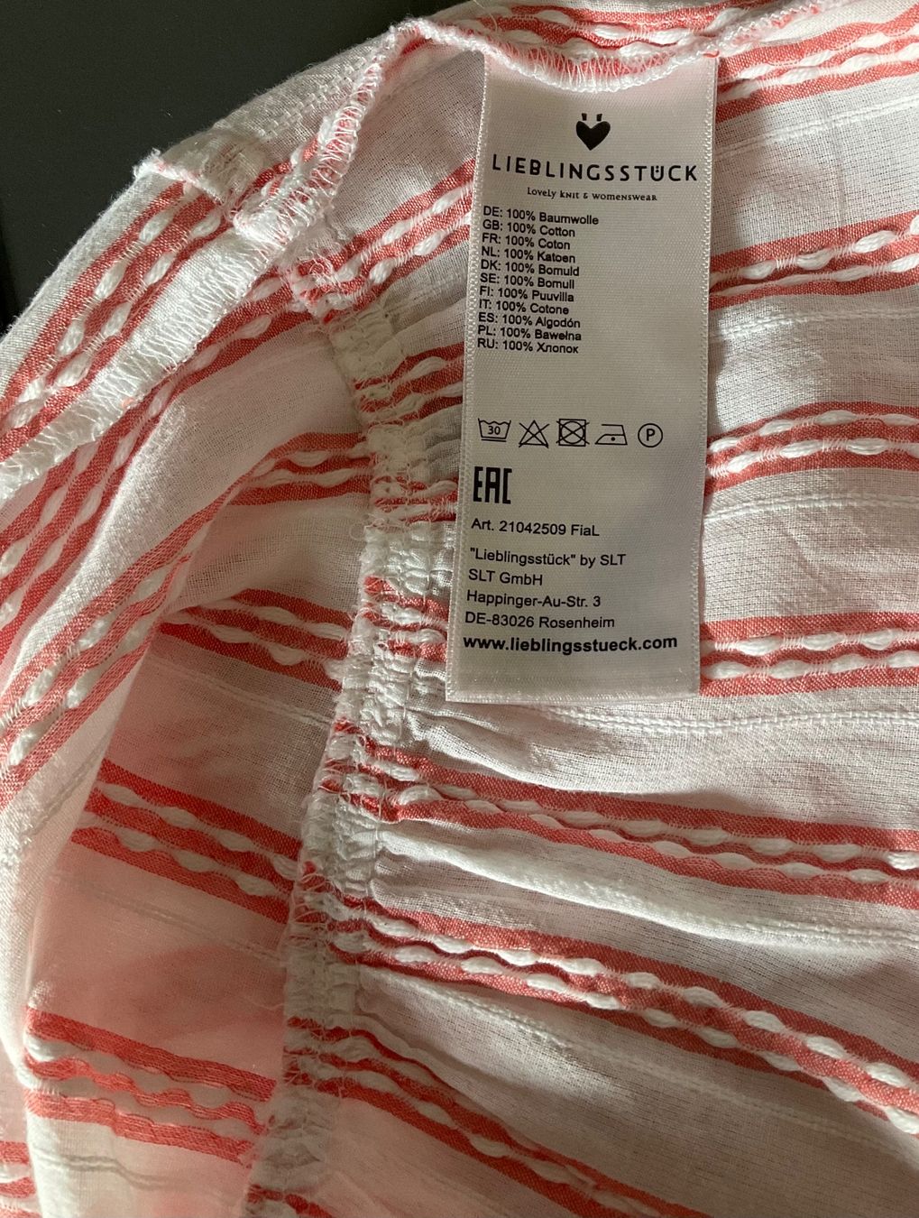 Lieblingsstück Chemisiers: Bluse Lieblingsstück – Neuf (Voir description) à Amriswil par Chmm1 3