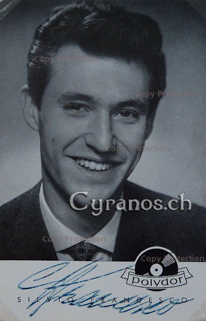 Autogramme: Silvio Francesco (1927-2000) Sänger - Autogramm – Gebraucht aus Dietikon von cyranos1