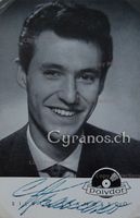 Silvio Francesco (1927-2000) Sänger - Autogramm