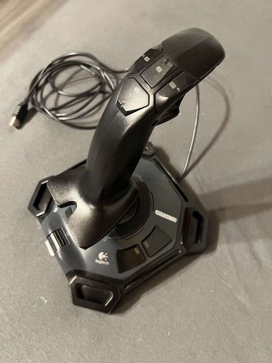 Logitech Controller: Logitech Attack 3 Sidestick – Usato da Dürrenroth venduto da Speedbird1 2
