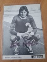 Rosario Martinelli - FCZ - Handsignierte alte Autogrammkarte
