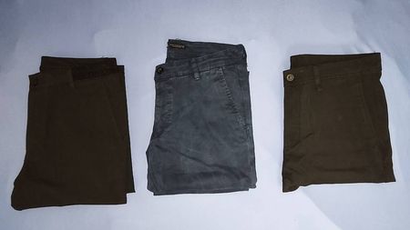 Lot 3 Pantalons Chino Homme (Taille M / 40) - Zara Man