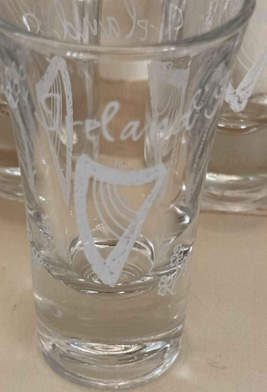 Verres: 4 Schnapsgläser Irland – D'occasion à Lommis par manmarmi 2