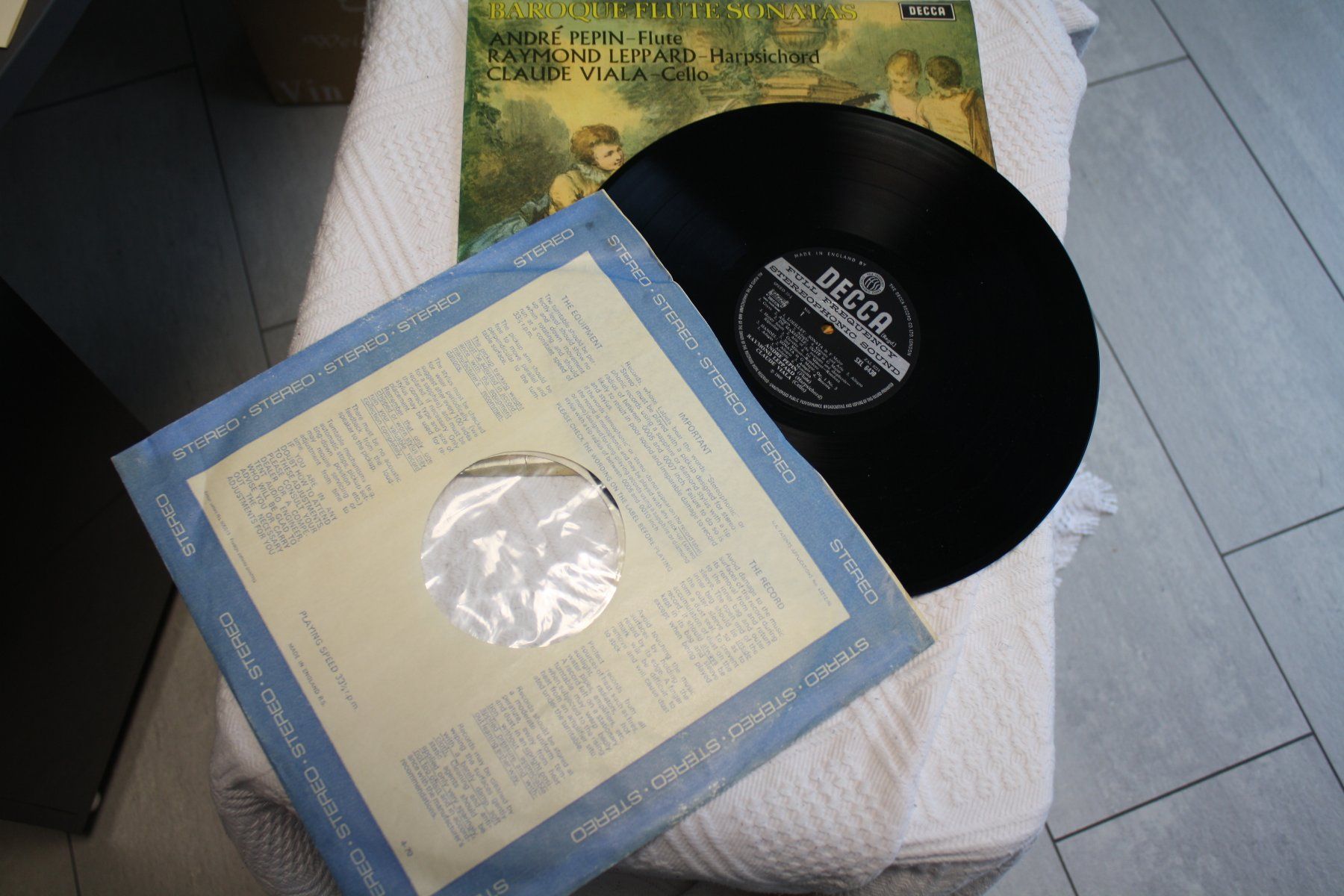 Schallplatten: Baroque Fluete Sonatas SXL 6430 – Gebraucht aus Buchrain von Donatello4 2