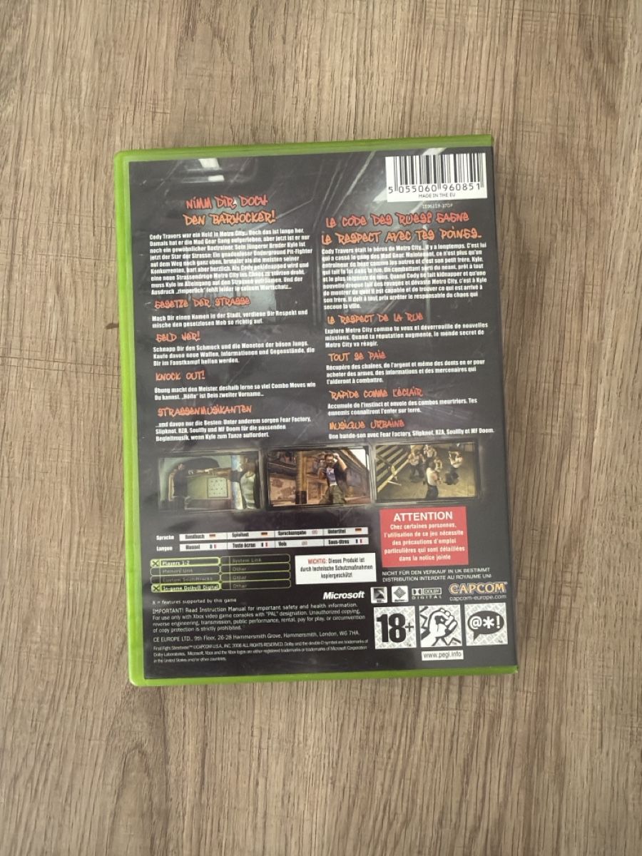 Giochi: Final Fight : Streetwise Xbox – Usato da Hagendorn venduto da masterchieff 1