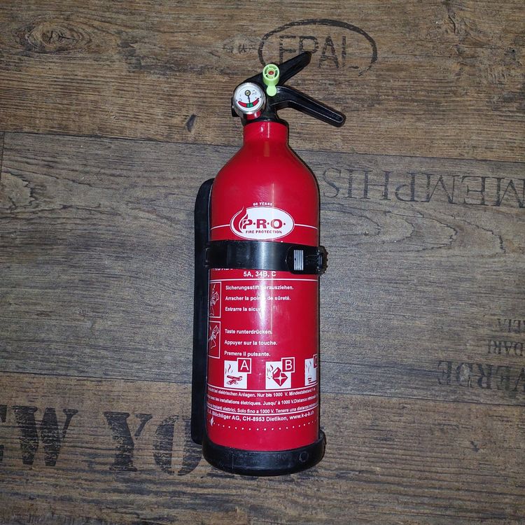 Boland Aufblasbarer Feuerlöscher - Lustiges Karneval Kostüm Accessoire Für Mottopartys