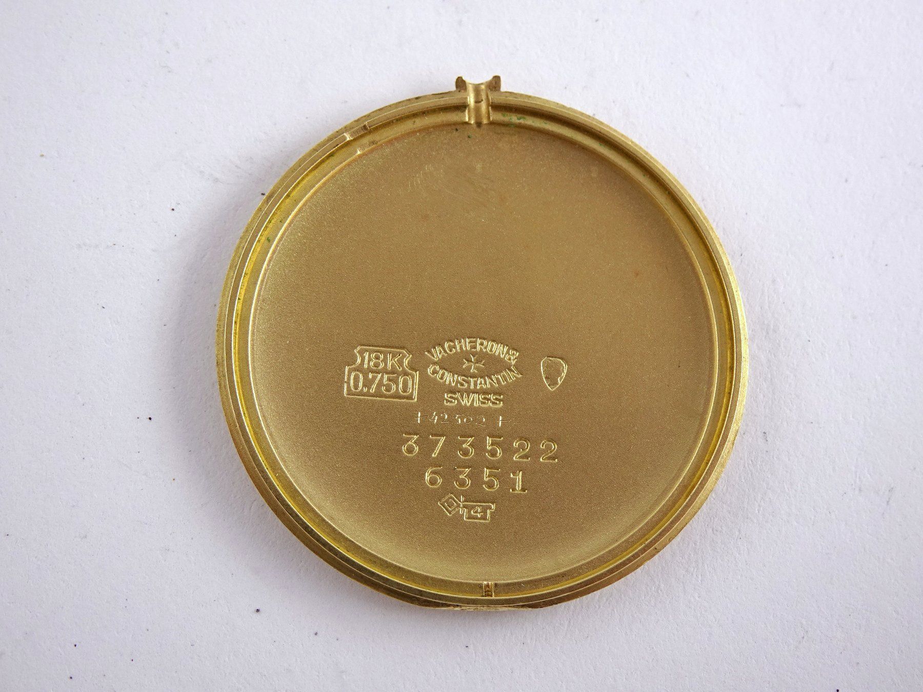 Vacheron Orologi: VACHERON CONSTANTIN ULTRA THIN 18K REF. 6351 HANDAUFZUG – Usato da Zürich venduto da SWISSTIMEARTS-AG 8