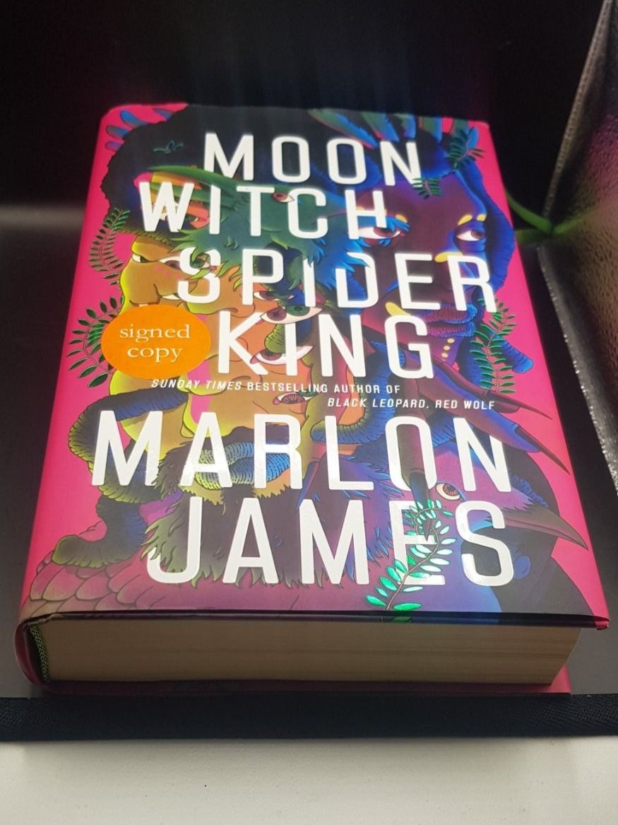 Libri: Moon Witch Spider King - Marlon James **Signed** Book – Usato da Hünenberg See venduto da SpecialEditionGaming