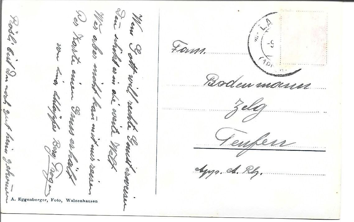 Cartoline postali: AK Lachen-Walzenhausen – Usato da Appenzell venduto da mai25 1