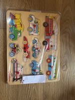 Melissa & Doug Holzpuzzle Fahrzeuge, Top Zustand!
