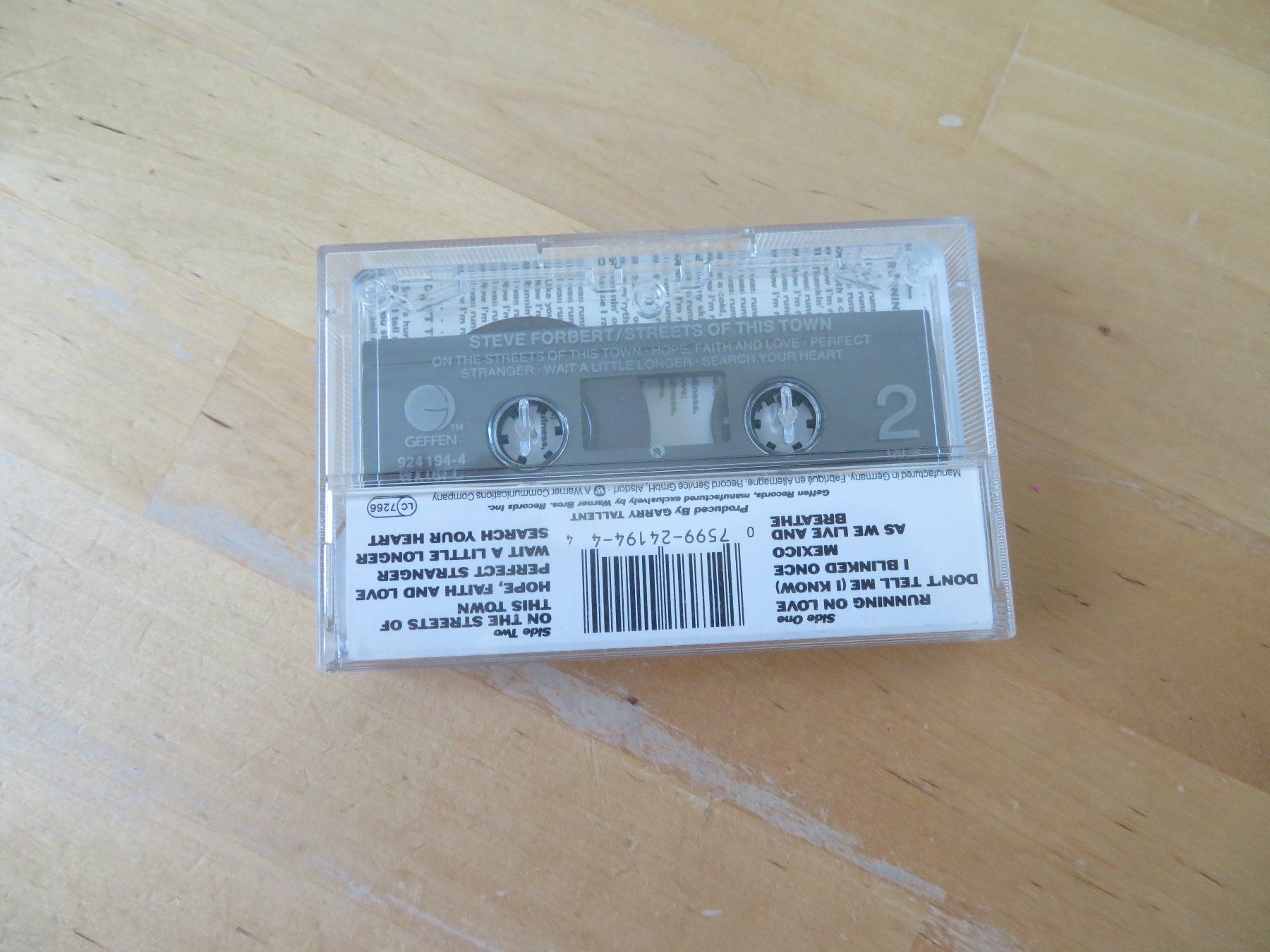Cassettes audio: STEVE FORBERT "Streets of this town" – D'occasion à zürich par Goldimmund 2