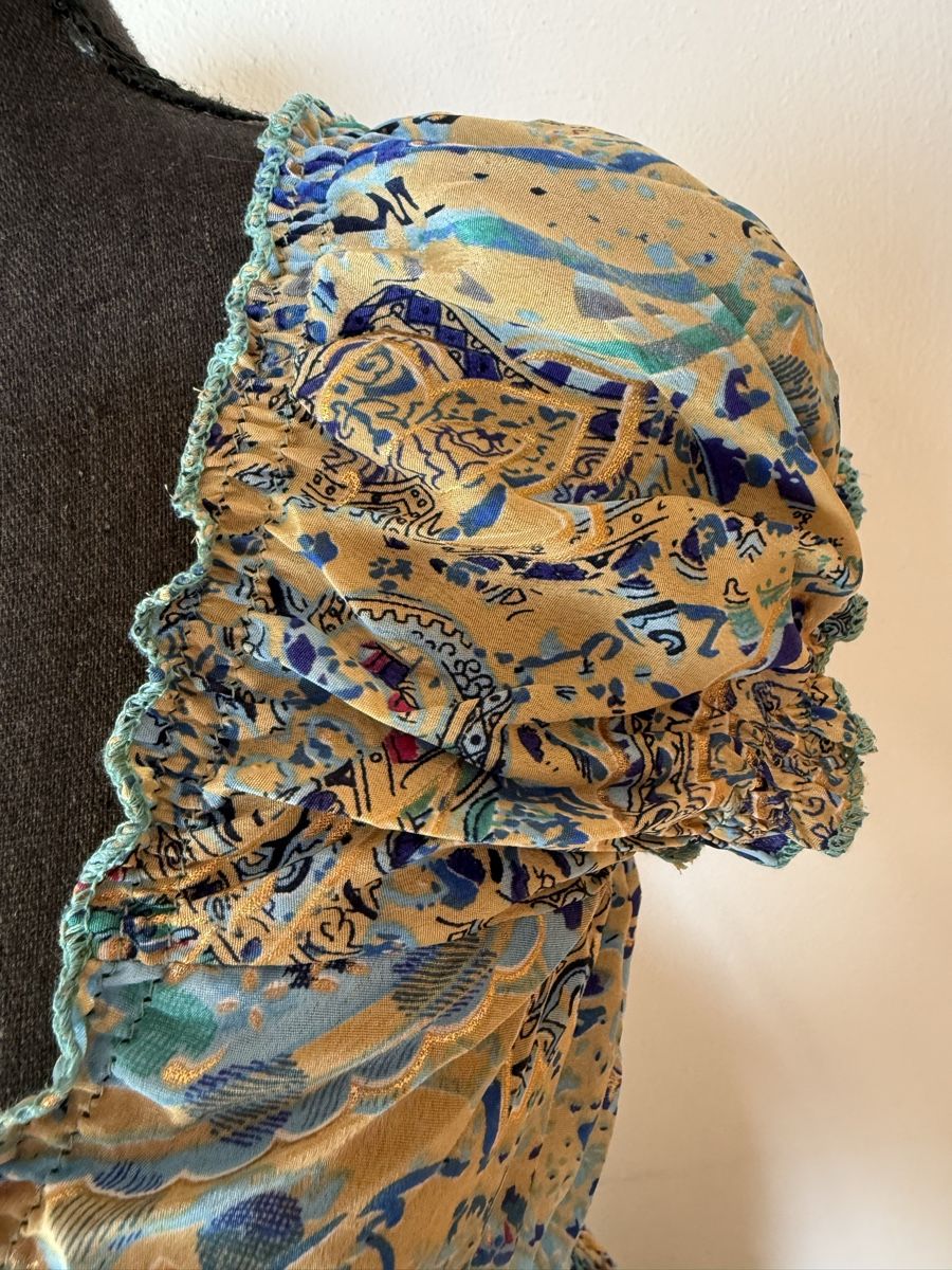 Vestiti: Boho Maxistufenkleid aus Seide – Nuovo (secondo la descrizione) da Sigriswil venduto da ck56 4