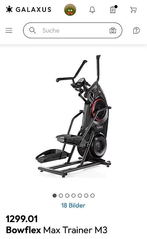 Hometrainer: Stepper | Ellipsen Trainer | Bowflex Max – Gebraucht aus Gümligen von alessandra.ge