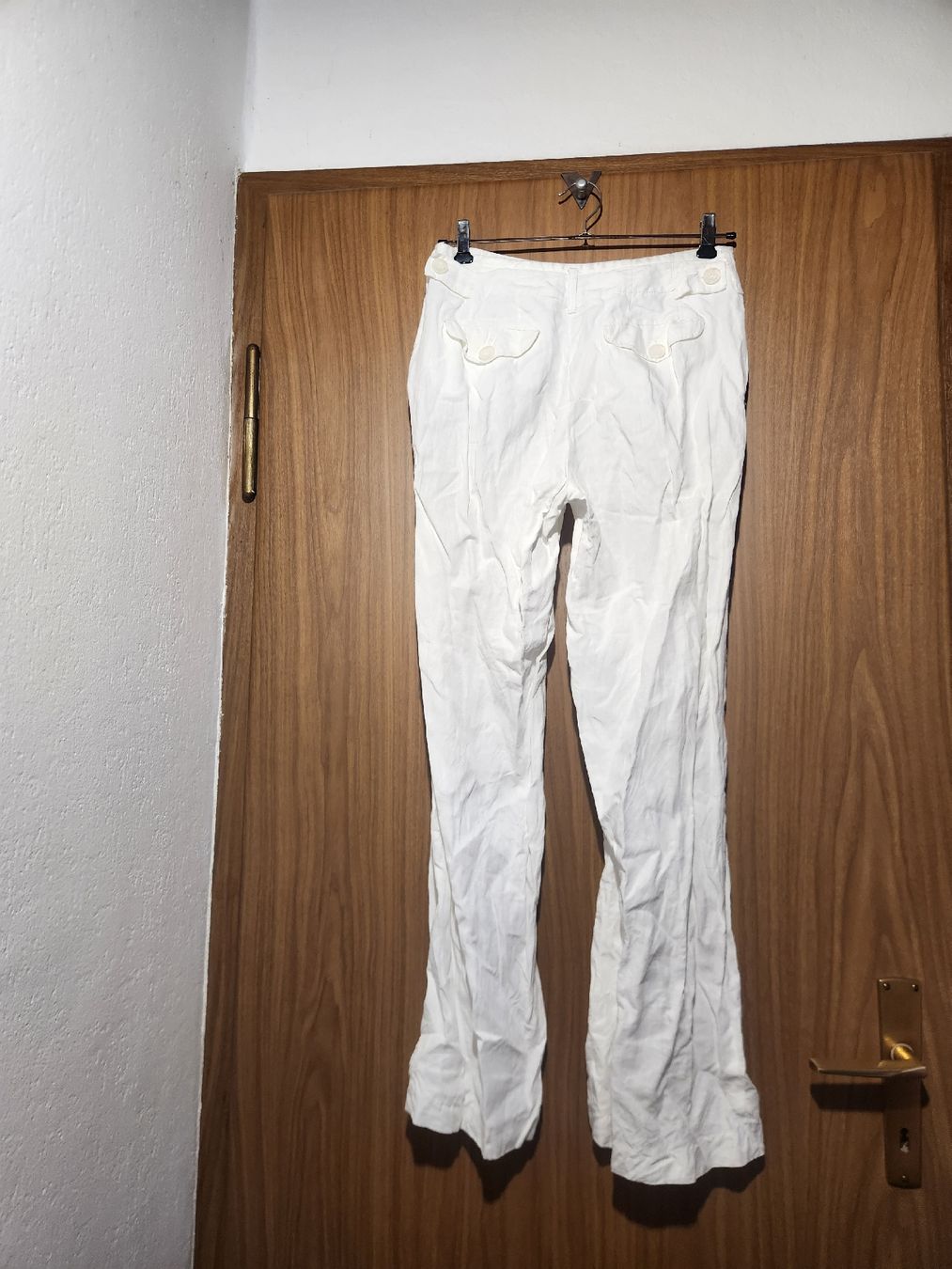 Cacharel Pantaloni: Pantalon blanc en lin Cacharel taille 36  été – Usato da Niedergösgen venduto da Eva2410 1