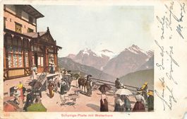 Schynige Platte (BE) Hotel Wetterhorn Alpenpanorama