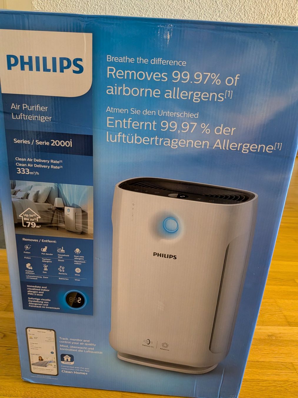 Philips Purificatori d'aria: Philips Luftreiniger Serie 2000i – Usato da Root venduto da jolijoli2