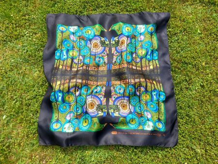 Seidentuch von Hundertwasser (Man Find in Zahala)