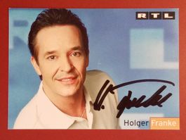 Holger Franke Autogramm signiert Fotopostkarte 10x15cm