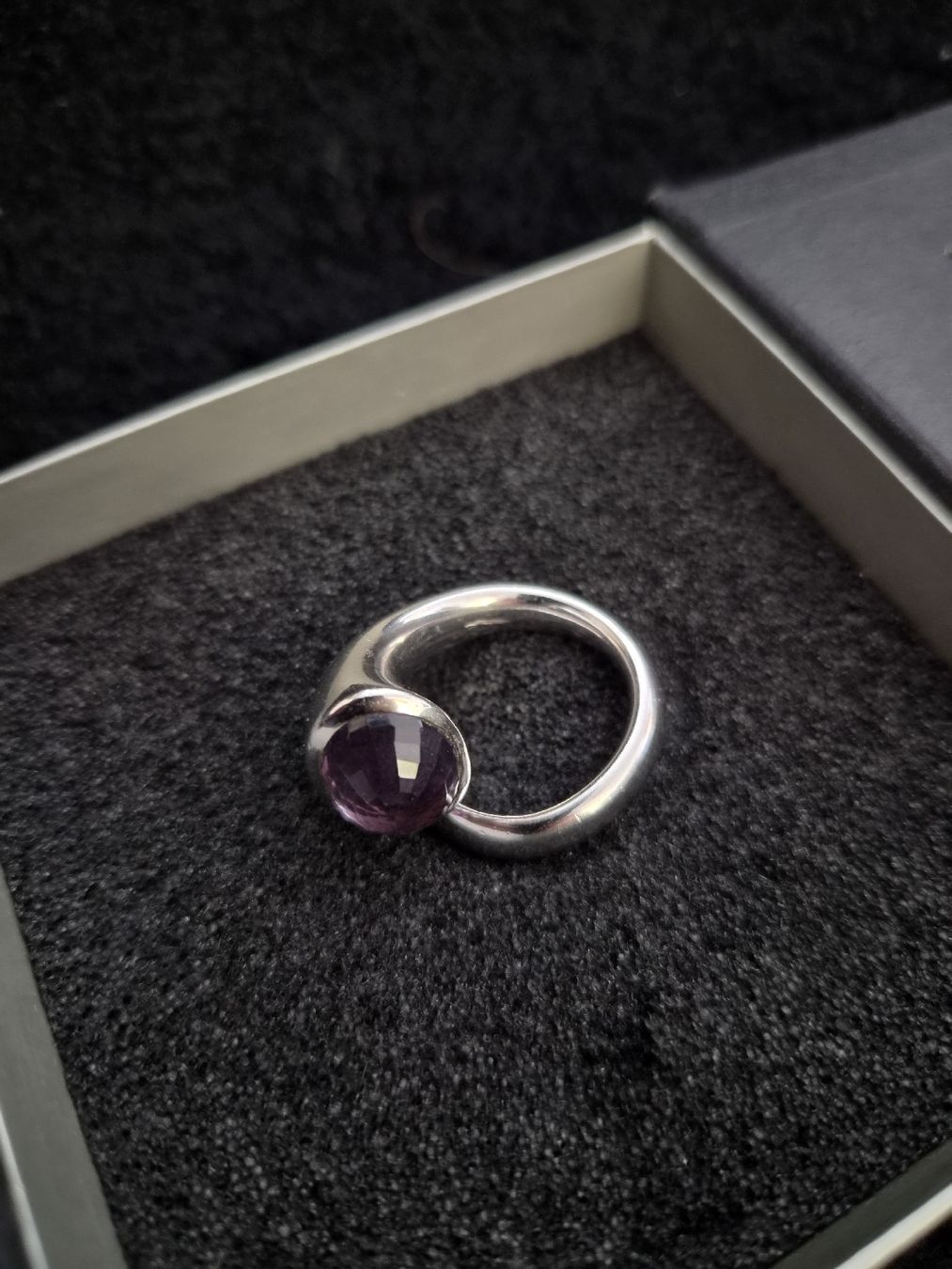 Bagues: Handgefertigter Bernhard-Müller-Ring - 925 Silber, Amethyst – D'occasion à Zürich par Phippu100 2