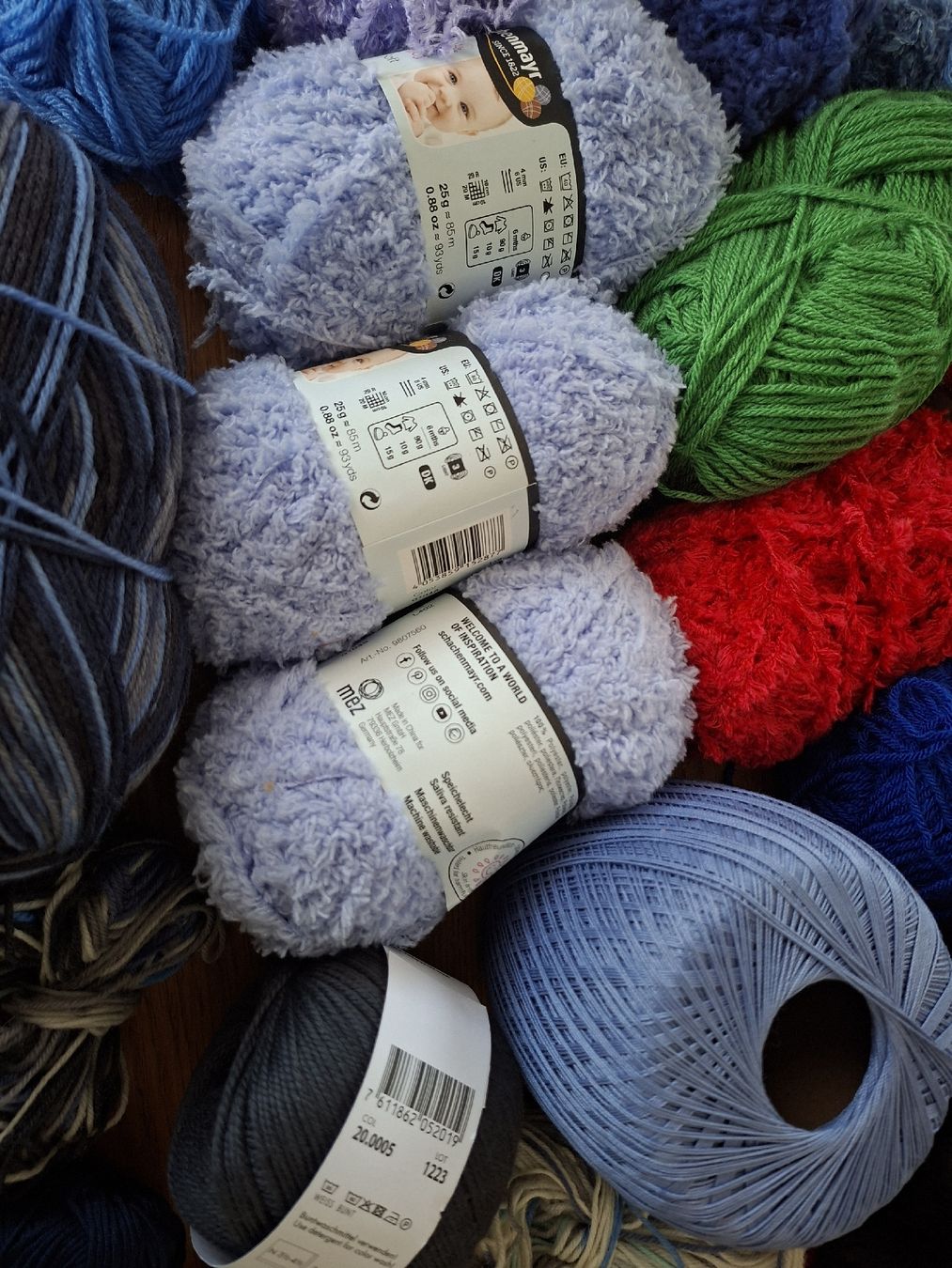 Cordelettes & Fils: diverse Strickgarne – Neuf (Voir description) à Lyss par Infinia 1